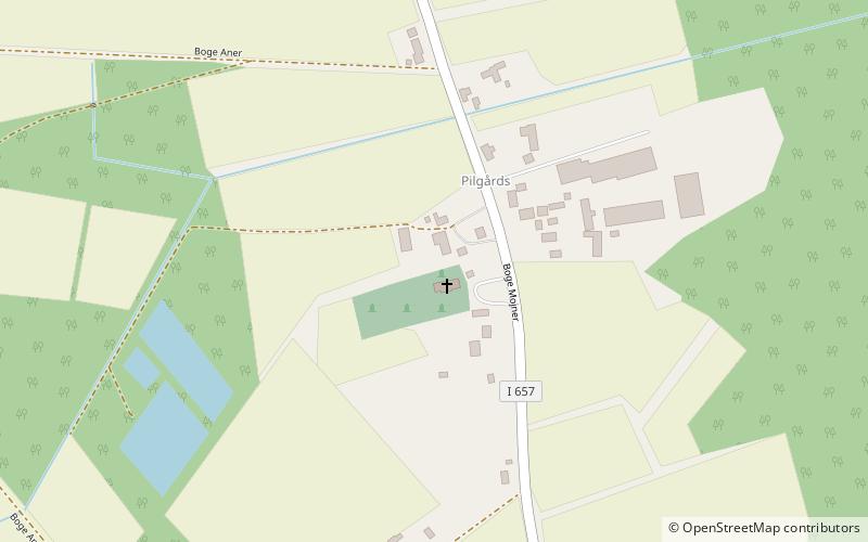 Kirche von Boge location map