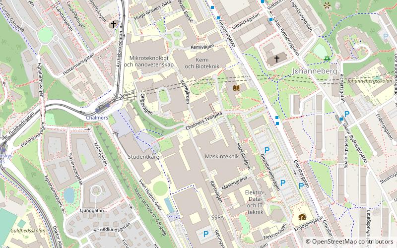 universidad tecnologica chalmers gotemburgo location map
