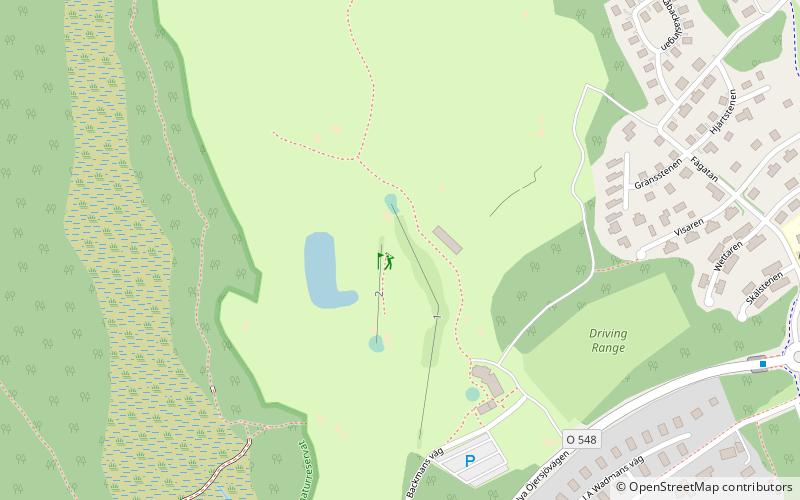 Partille Golfklubb location map