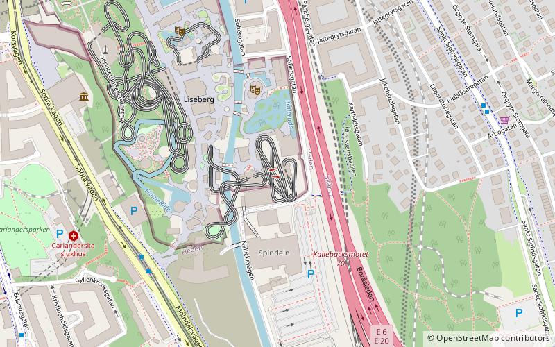 balders hage gotemburgo location map