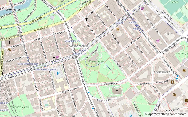 Universidad de Gotemburgo location map