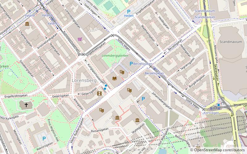 Gothenburg City Theatre location map