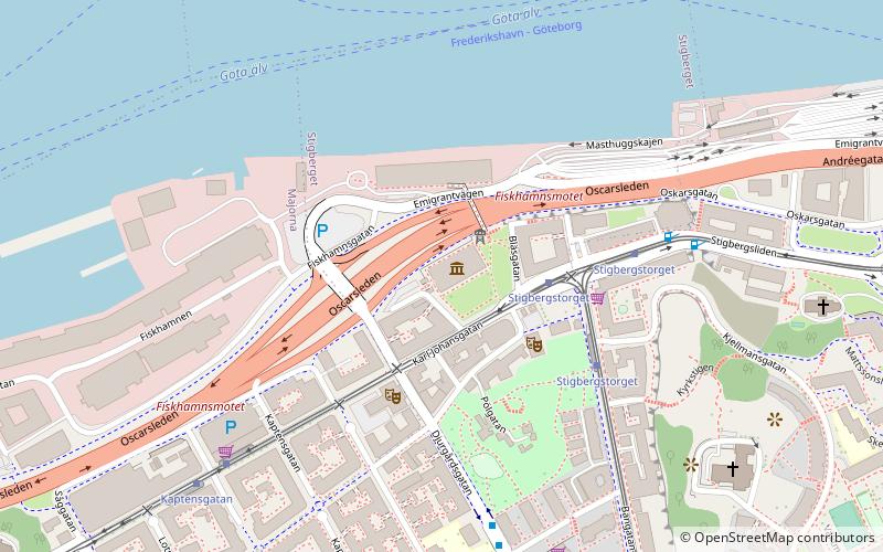 Musée maritime de Göteborg location map