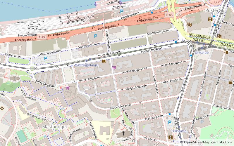 Andra långgatan location map