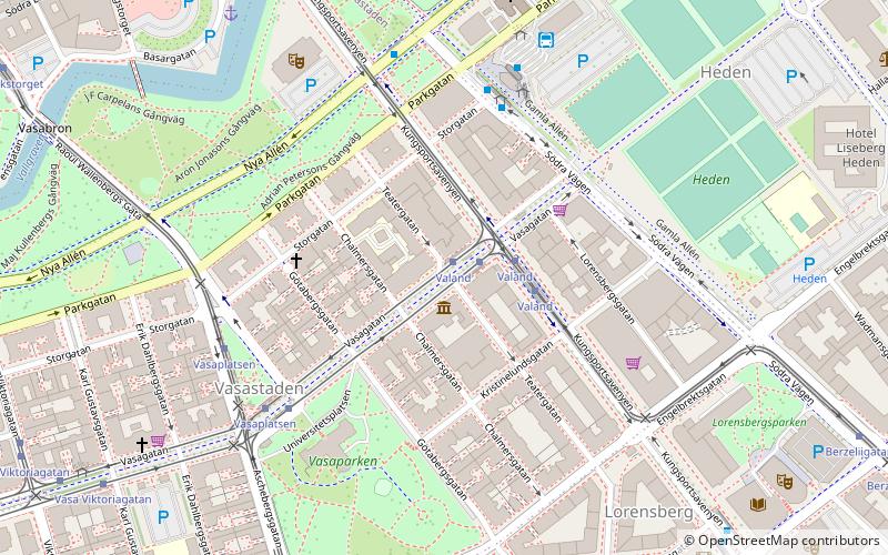 Kunsthochschule Valand location map