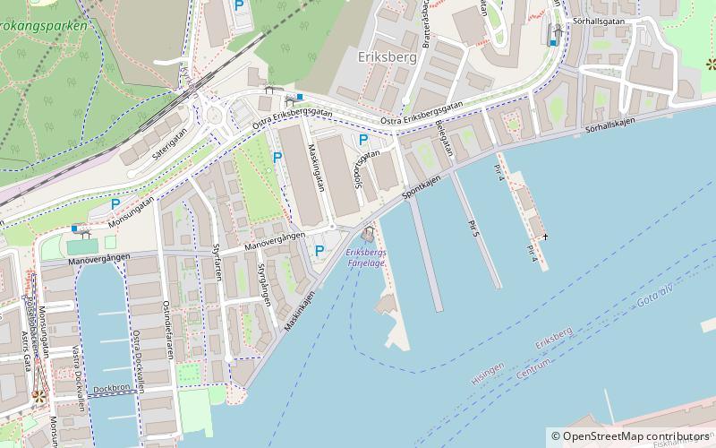 eriksberg gothenburg location map