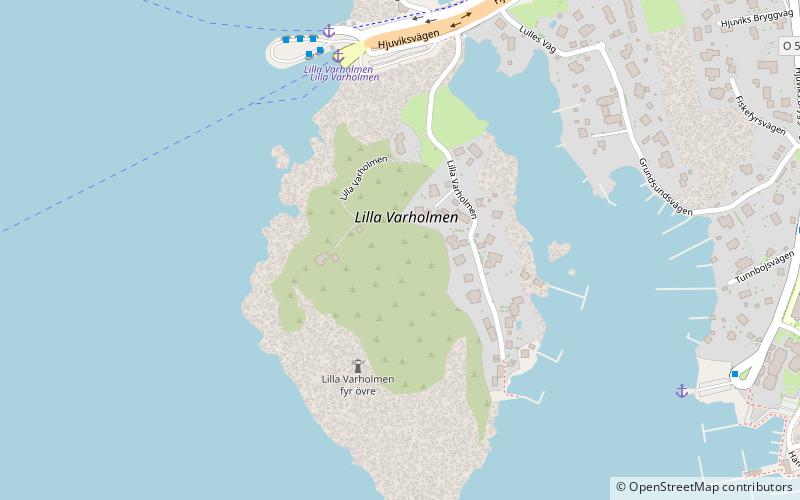 lilla varholmen goteborger scharengarten location map