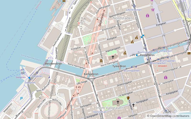 Göteborg City Museum location map
