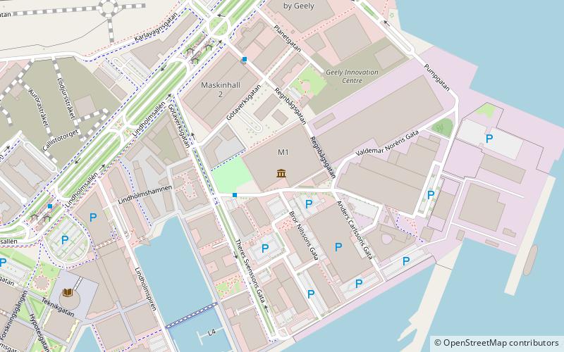 Gothenburg Radio Museum location map
