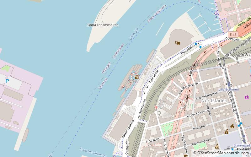 HSwMS Småland location map
