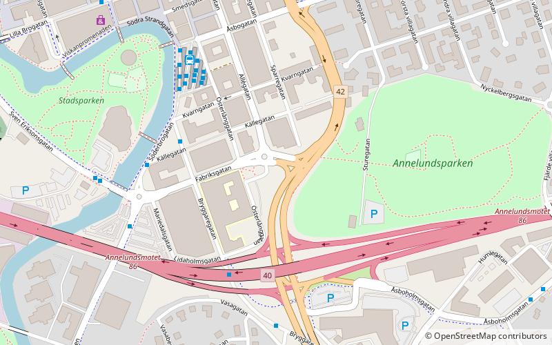 Walking to Borås location map