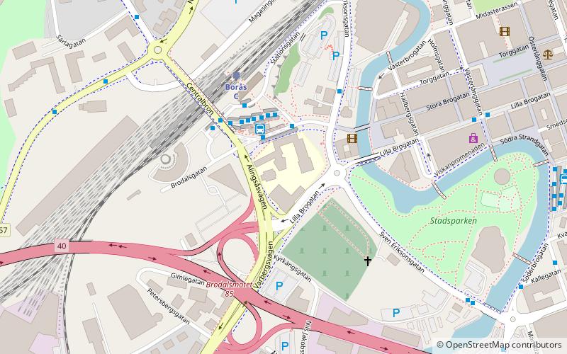 Sven Eriksonsgymnasiet location map