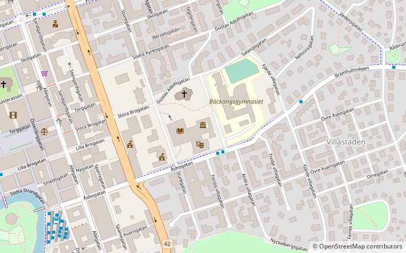 Borås Konstmuseum location map