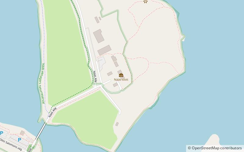 Nääs Castle location map