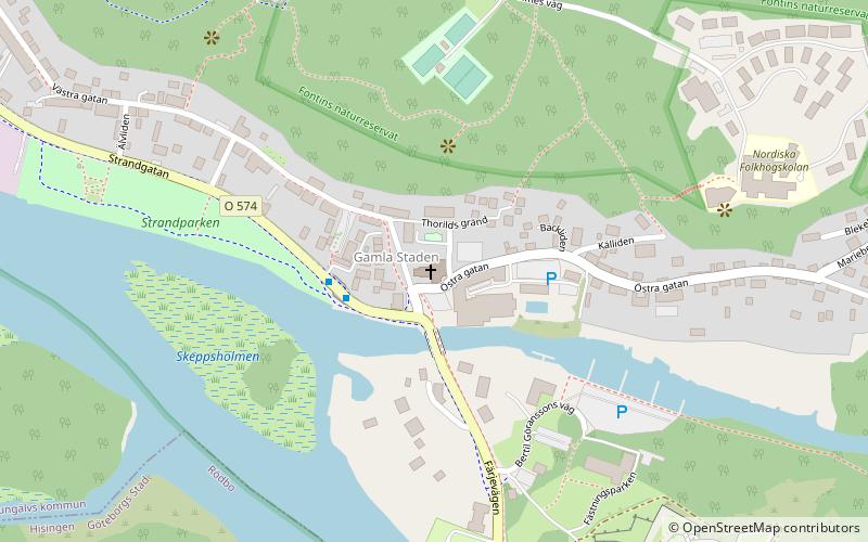 Kungälvs kyrka location map