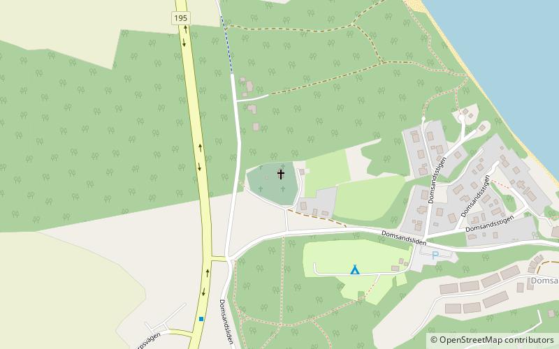 Fiskebäck Chapel location map