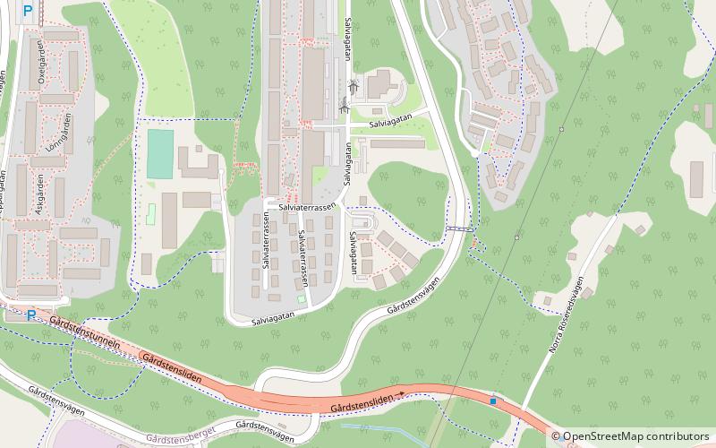 Angered location map