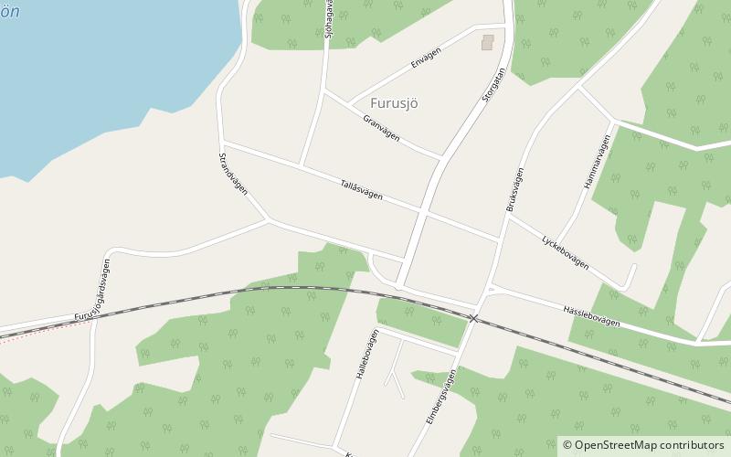 Furusjö Alliance Church location map
