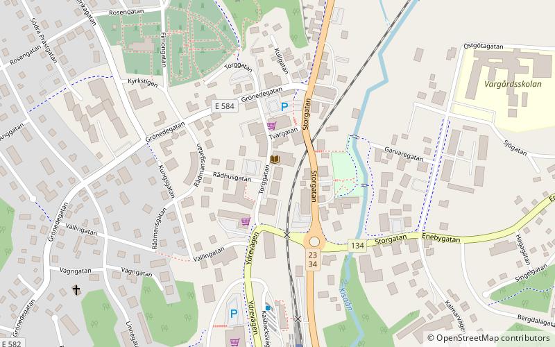 Kisa location map