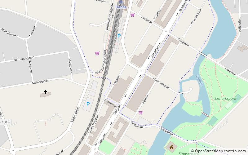 Tranås location map