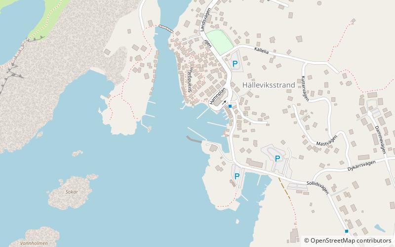 Hälleviksstrands Hamn location map