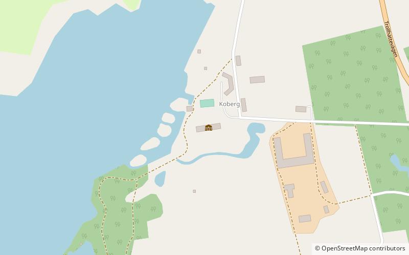 koberg castle location map