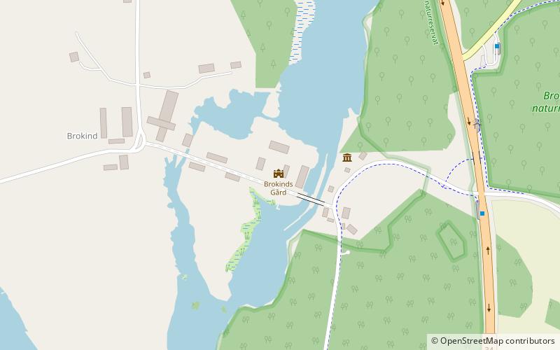 Brokind Castle location map
