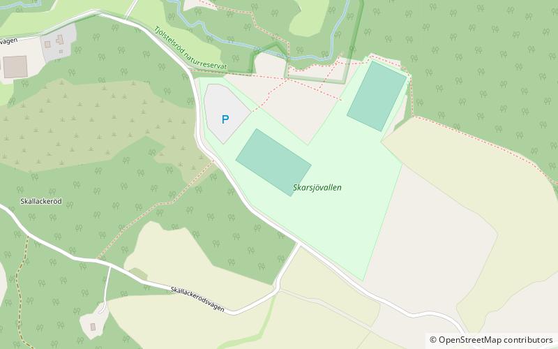 Skarsjövallen location map