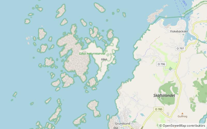 Gåsö location map