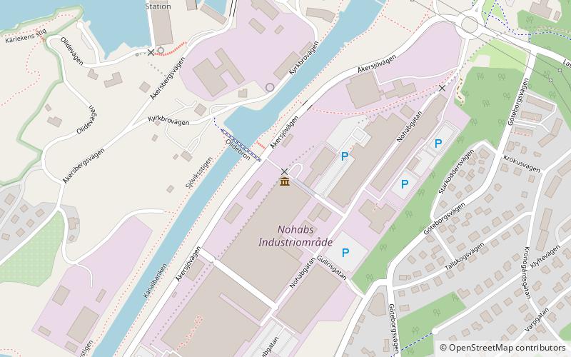 Saab Car Museum location map