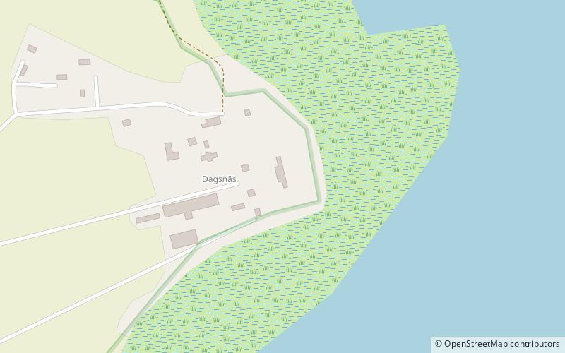 Dagsnäs Castle location map