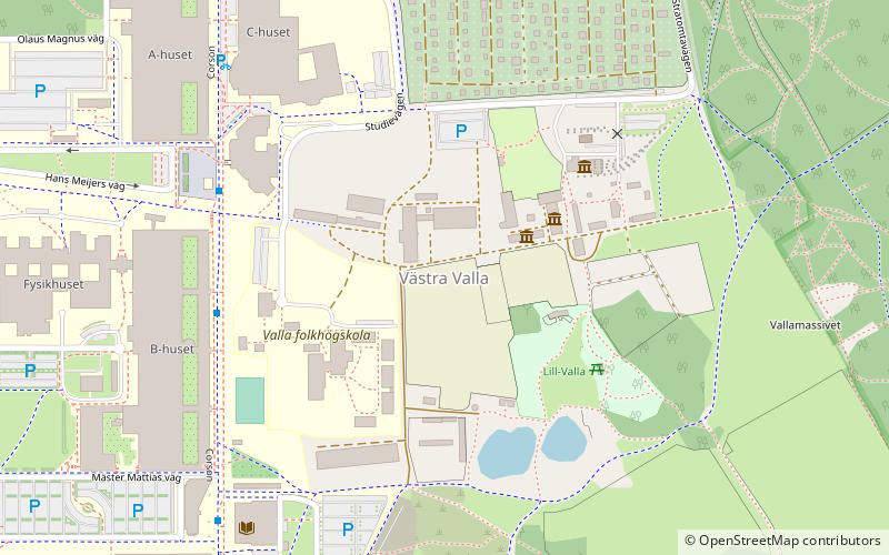 Västra Valla location map