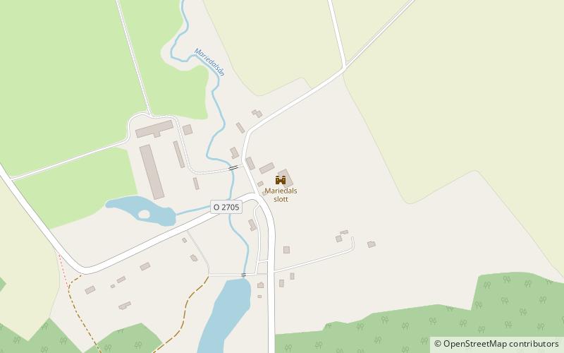 Mariedal Castle location map