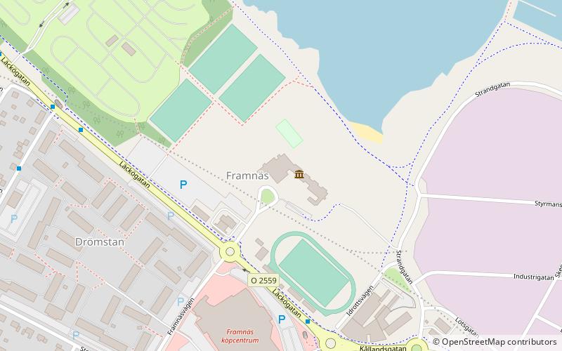 Vänermuséet location map