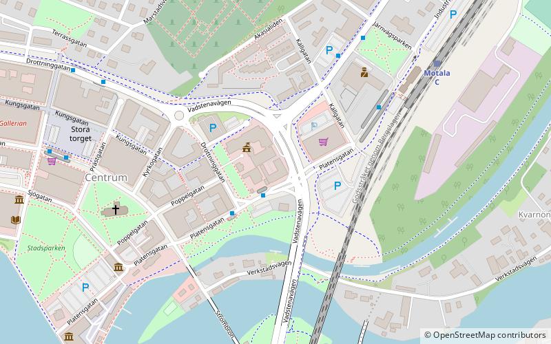 gota canal motala location map
