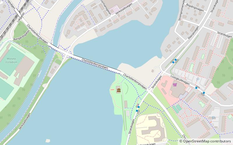 Charlottenborg manor house location map