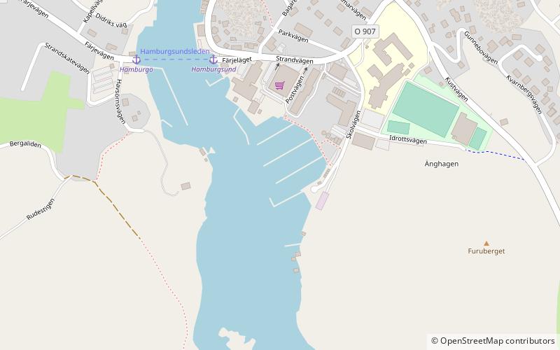 Hamburgsund location map