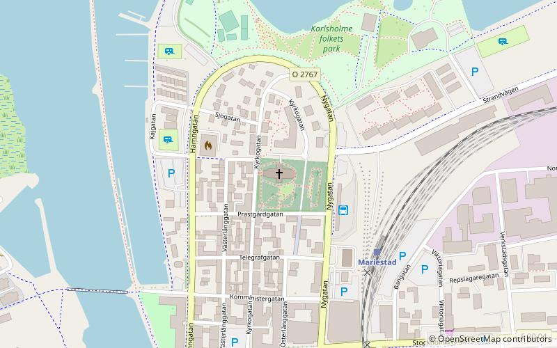 Mariestad Cathedral location map