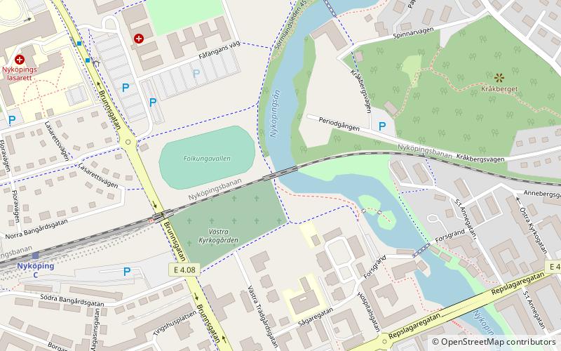 Nyköping Railway Bridge location map