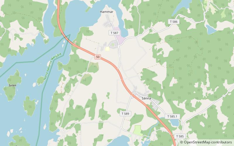 Hammar location map