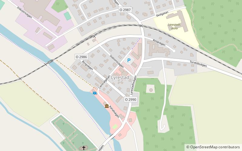 Lyrestad location map