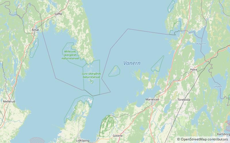 Nationalpark Djurö location map