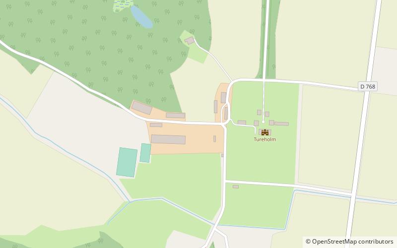 Tureholm Castle location map