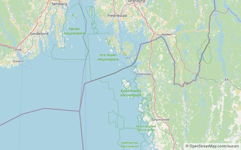 Stora Drammen location map