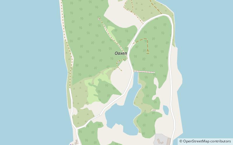 Oaxen location map