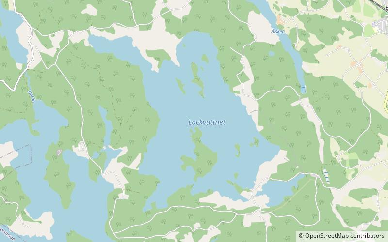 Lockvattnet location map