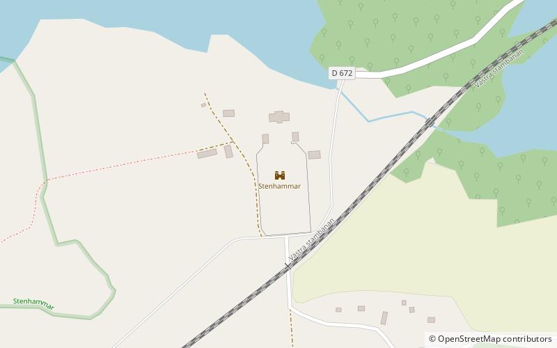 Stenhammar Palace location map
