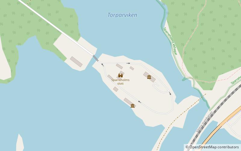 Sparreholm Castle location map