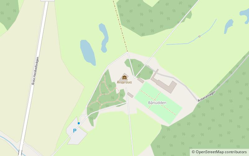 Årsta Castle location map