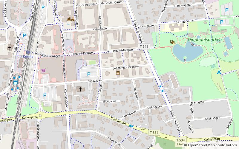 Skoindustrimuseet location map